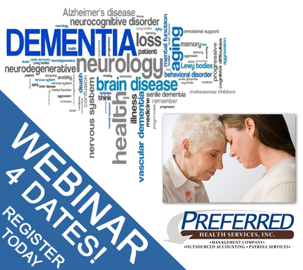 Alzheimer’s Disease and Dementia Care Webinar